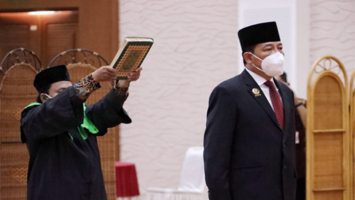 Sutanto Dilantik Jadi Waka BSSN Gantikan Dharma Pongrekun - Koran Publikasi